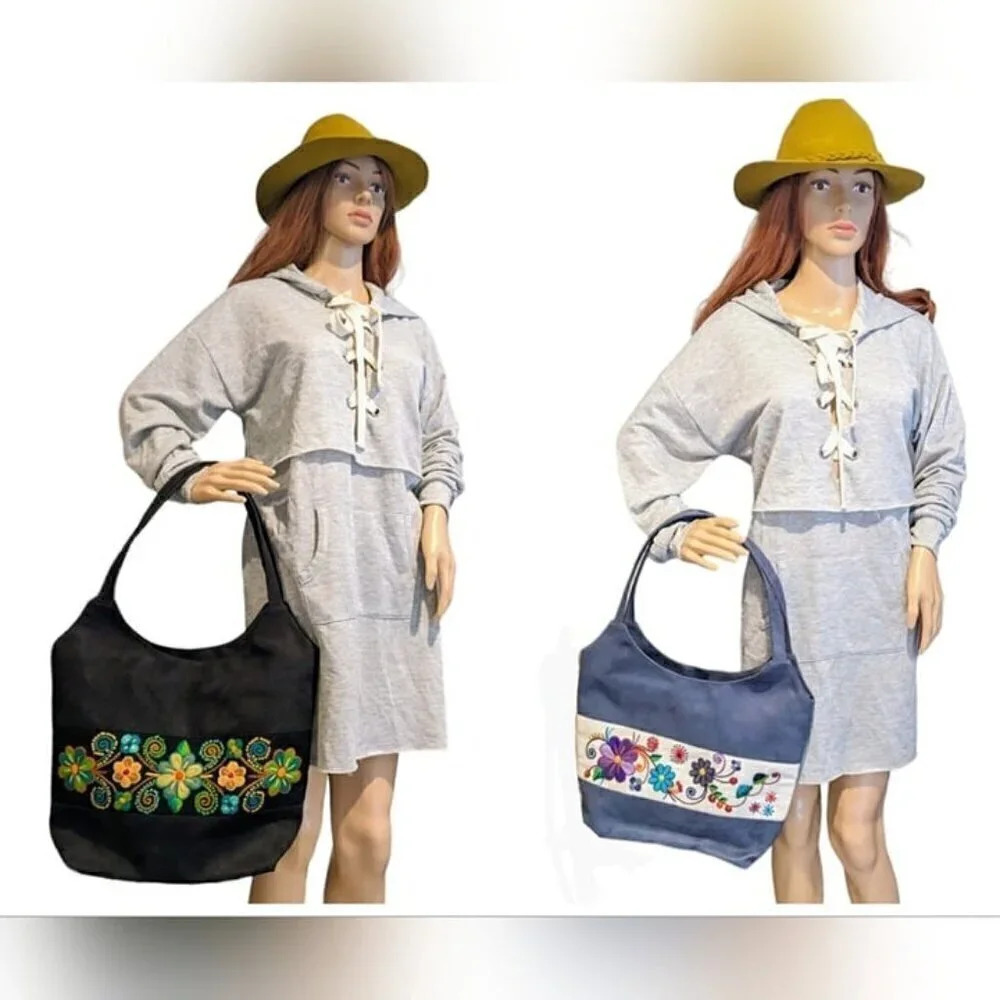 Peruvian handmade Embroidered handbag/tote